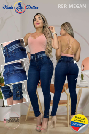 vaquero colombiano azul