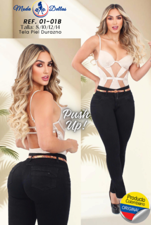 pantalon negro push up