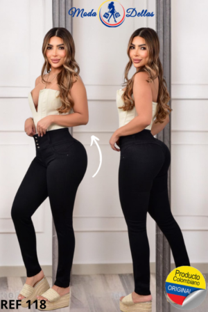 pantalon colombiano negro