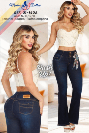 Pantalon Colombiano Campana Ref 140A