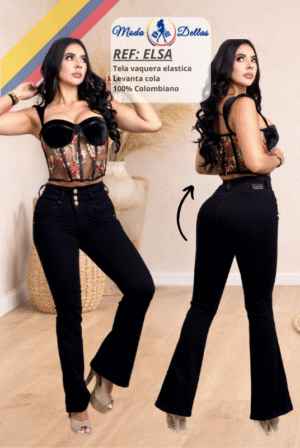 Pantalon Colombiano Campana Ref Elsa