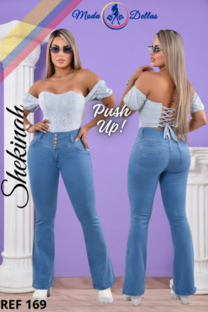 Pantalon Colombiano Campana Ref 169