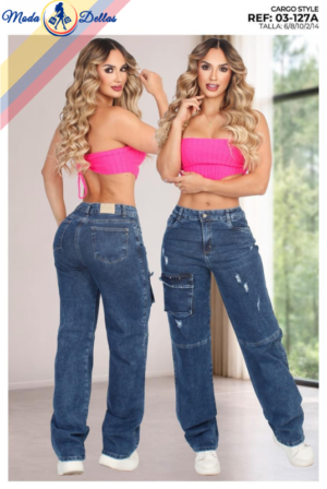 Pantalon Colombiano Wide Leg Ref 127A