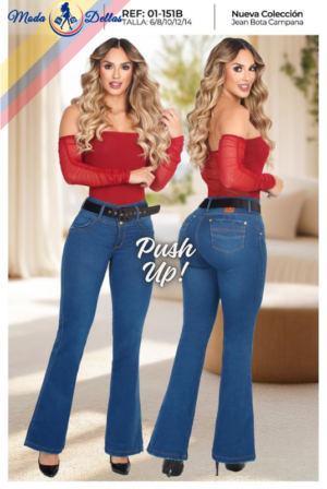 Pantalon Colombiano Campana Ref 151B