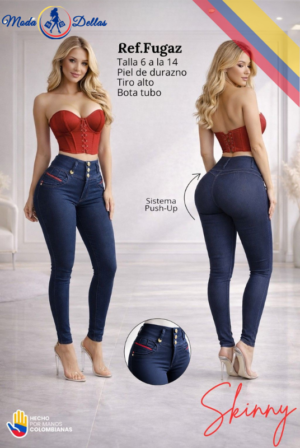 Pantalon Colombiano Ref Fugaz