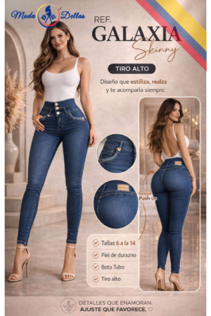 Pantalon Colombiano Ref Galaxia