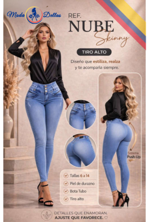 Pantalon Colombiano Ref Nube