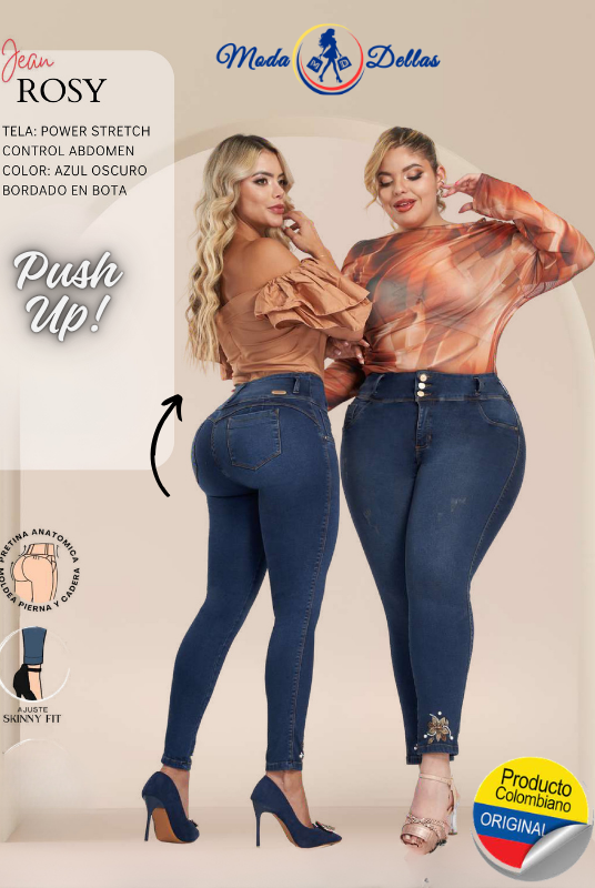 Pantalon Colombiano Ref Rosy