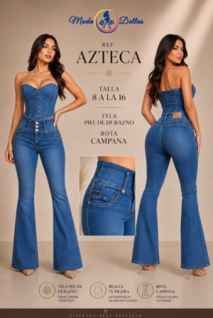 Pantalon Colombiano Campana Ref Azteca