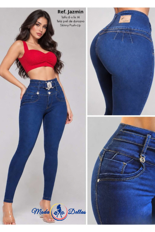 Pantalon Colombiano Ref Jazmin