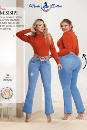 Pantalon Colombiano Bota Campana Ref Misisipi